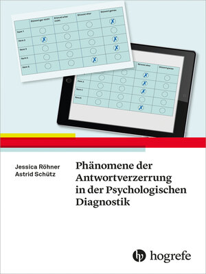 cover image of Phänomene der Antwortverzerrung in der Psychologischen Diagnostik